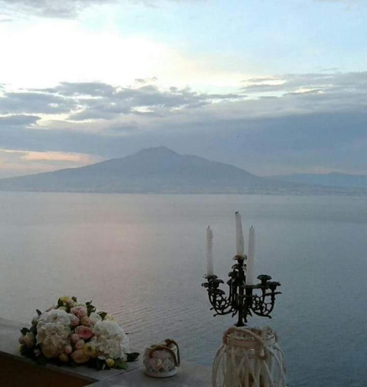 Dimora Del Conte Sorrento Coast Seaview Apartment Vico Equense Luaran gambar