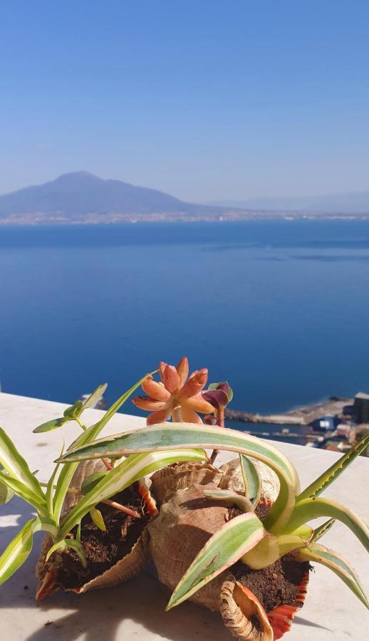 Dimora Del Conte Sorrento Coast Seaview Apartment Vico Equense Luaran gambar